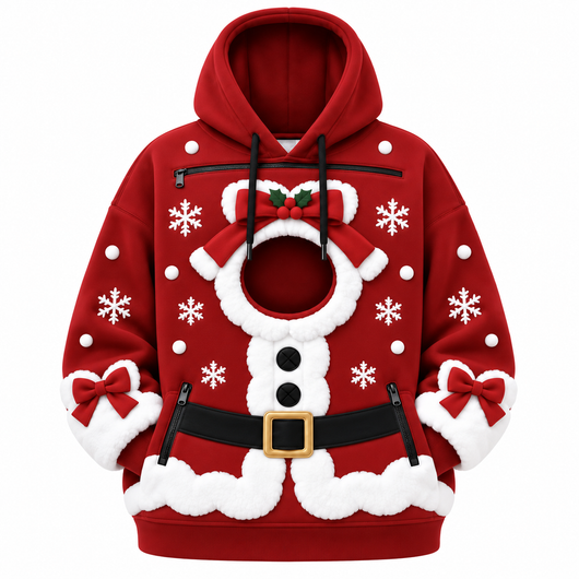PawPouch Christmas Pet Hoodie