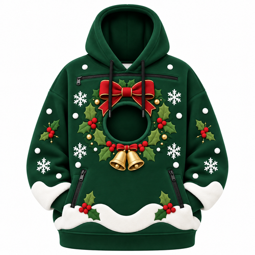 PawPouch Christmas Pet Hoodie
