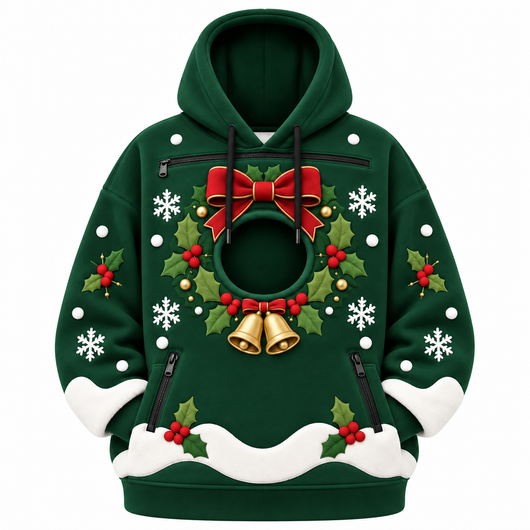 PawPouch Christmas Pet Hoodie