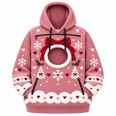 PawPouch Christmas Pet Hoodie
