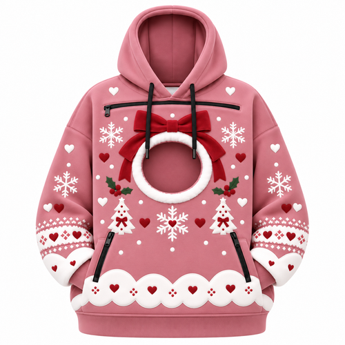 PawPouch Christmas Pet Hoodie